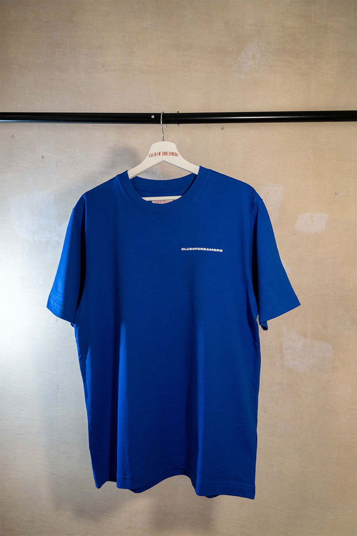 Oversize T Shirt in Worker Blue Blau | BLANC Basics | Club of Dreamers